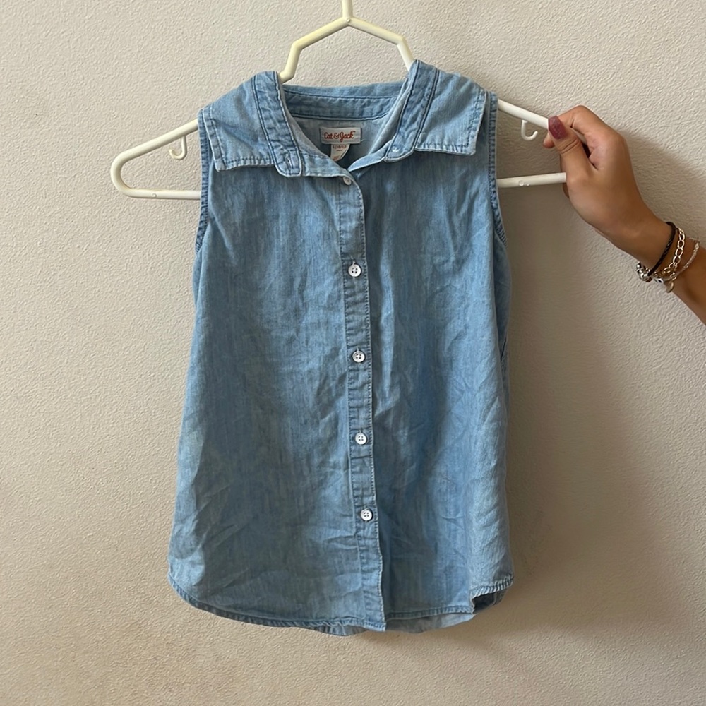 Blue vest